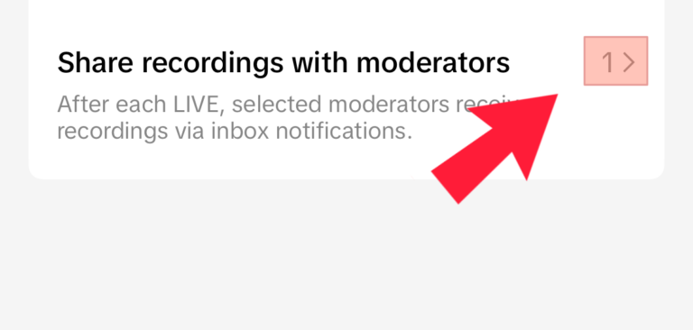 How to Share Your Live Recordings